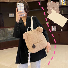 Bear Backpacks Portable Children Travel Shopping Rucksacks