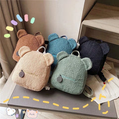 Bear Backpacks Portable Children Travel Shopping Rucksacks