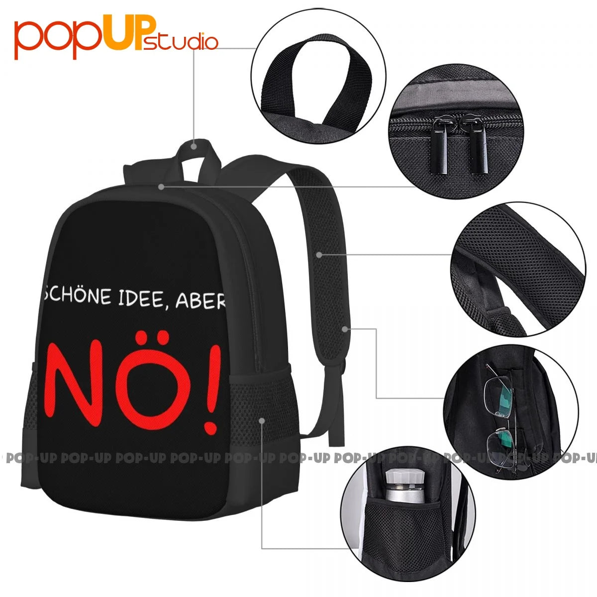 Fun Backpack Large Capacity Travel School Sport Bag