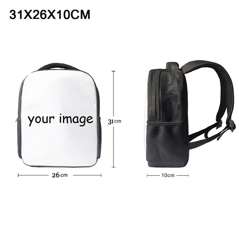 Rainbow Print Child School Backpack Kindergarten Colorful Bagpack