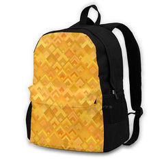 Floral Seamless Patterns Laptop School Bag for Teenage Girls