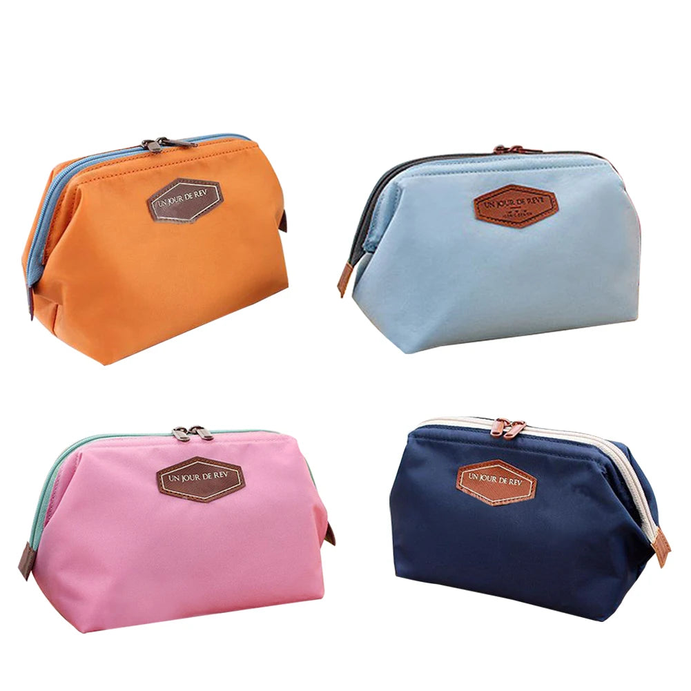Beauty Lady Travel Makeup Bag Cosmetic Pouch Clutch Handbag Casual Purse