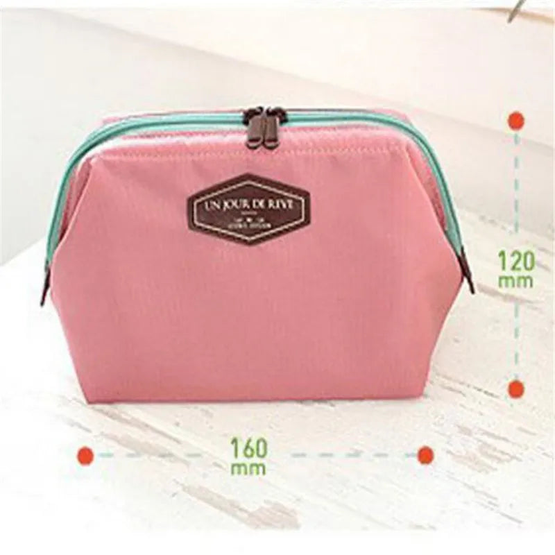 Beauty Women Lady Travel Makeup Bag Cosmetic Pouch Clutch Handbag Casual Purse