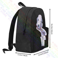 Bedlington Terrier Breed Dog Large Capacity Backpack