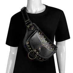 Banana Punk Tactical Waist Bag Leg Fanny Pack Men Chest Bag