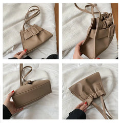 Belt Women Totes PU Leather Small Crossbody Shoulder Bags Winter Handbags