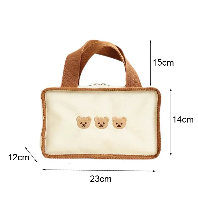 Bentoy Bear Thermal Insulation Mommy Handbag for Baby Travel