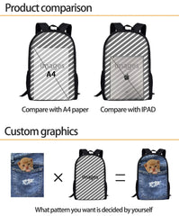 Bernese Mountain Dog School Shoulder Bag for Teenage Girls