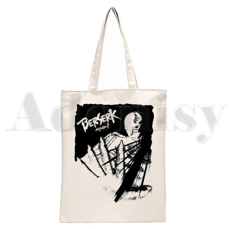 Berserk Guts Manga Swordsman Gatsu Sacrifice Zodd Handbags Shoulder Bags