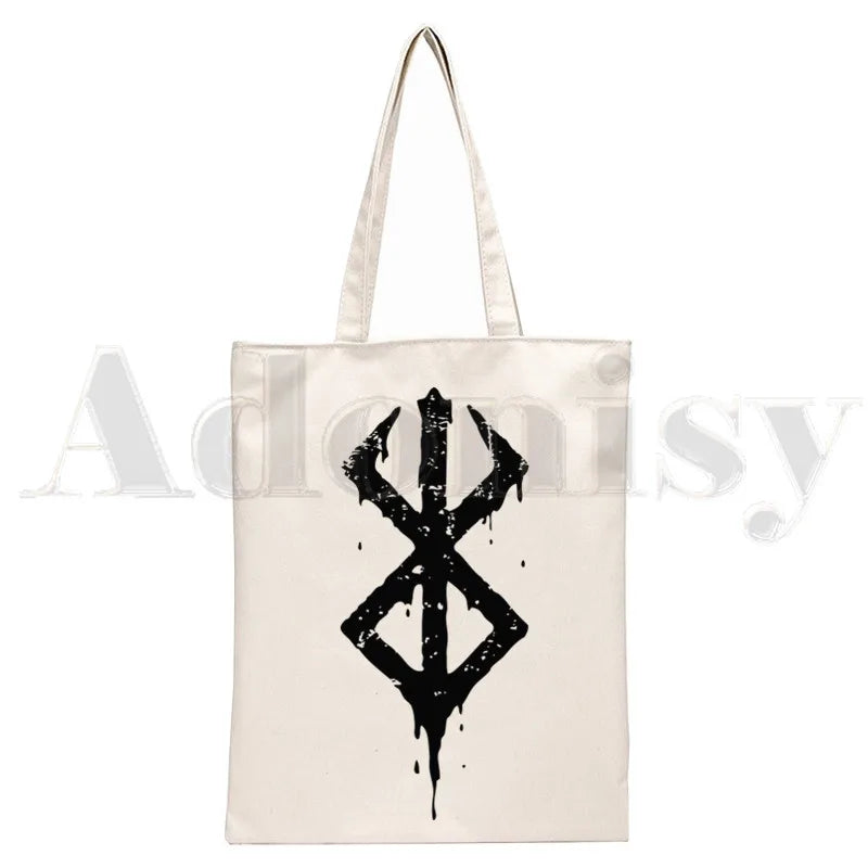 Berserk Guts Manga Swordsman Gatsu Sacrifice Zodd Handbags Shoulder Bags