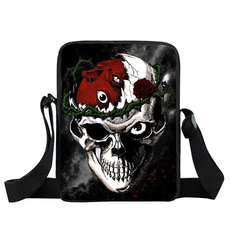 Berserk Anime Messenger Bag Women Small Satchel Canvas Shoulder Bag