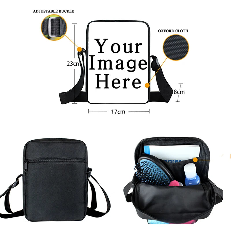 Berserk Anime Messenger Bag Women Small Satchel Canvas Shoulder Bag