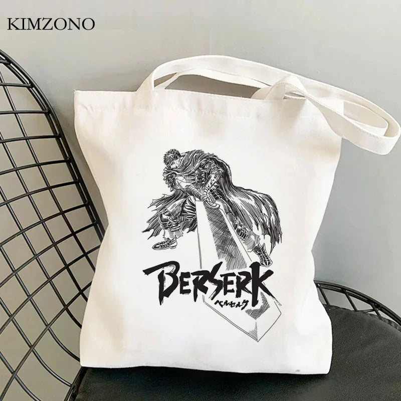 Berserk Shopping Bag Tote Cotton Recycle Eco-Friendly Woven Cloth