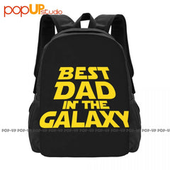 Dad In The Galaxy Space Backpack Large Capacity Shoe Bag Gymnast Bag Bags