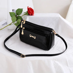 Women Crossbody Bag PU Leather Messenger Shoulder Bag