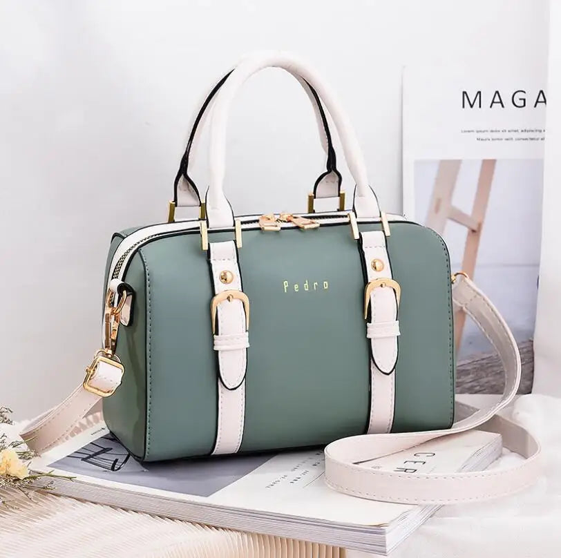 Women's Fashionable Boston Shoulder Bag All-Match Handbag