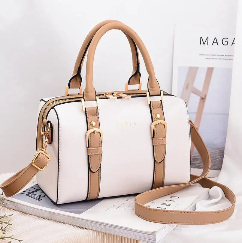 Women's Fashionable Boston Shoulder Bag All-Match Handbag
