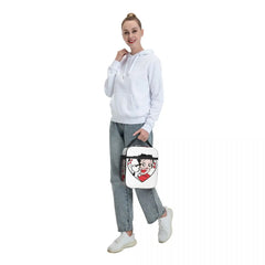 Betty Boops Love Dog Insulated Lunch Bag with Cartoon Design