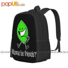 BFDI Battle For Dream Island Leafy Backpack Large Capacity