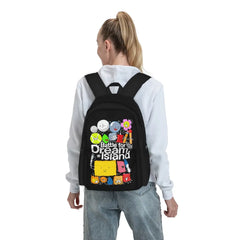 BFDI Poster Battle For Dream Island Large Capacity Vintage Backpack