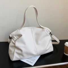 Women's Large Shoulder Bag Soft Leather Crossbody Travel Tote Bag