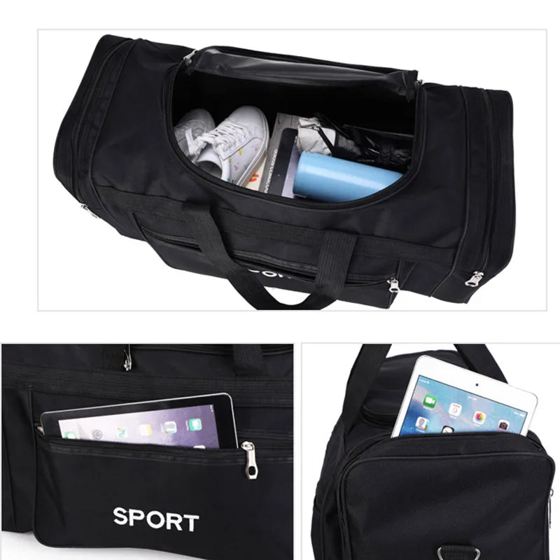 Large Gym Bag for Men Fitness Yoga Training Travel Sport Duffle Bag