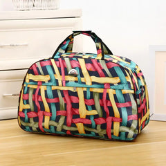 Large Capacity Travel Duffel Bag Waterproof Nylon Handbag