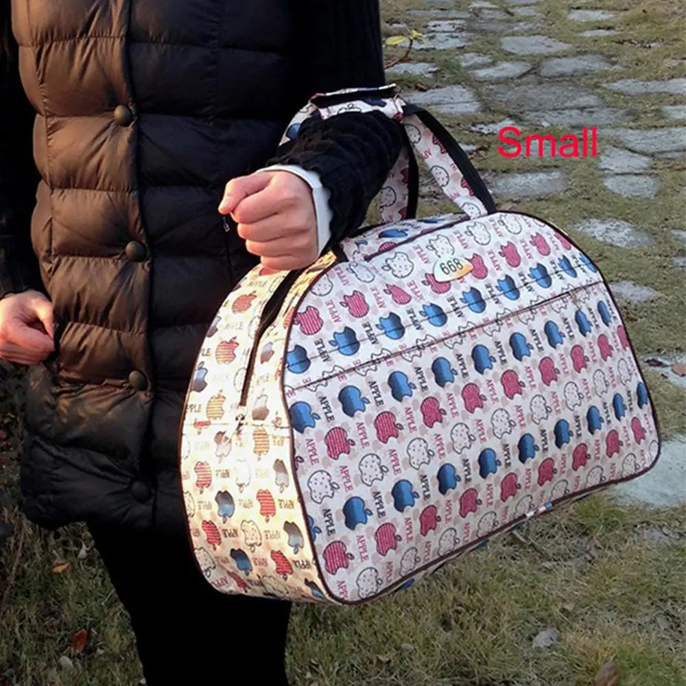 Large Capacity Travel Duffel Bag Waterproof Nylon Handbag