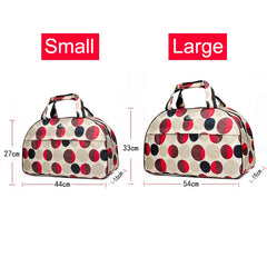Large Capacity Travel Duffel Bag Waterproof Nylon Handbag