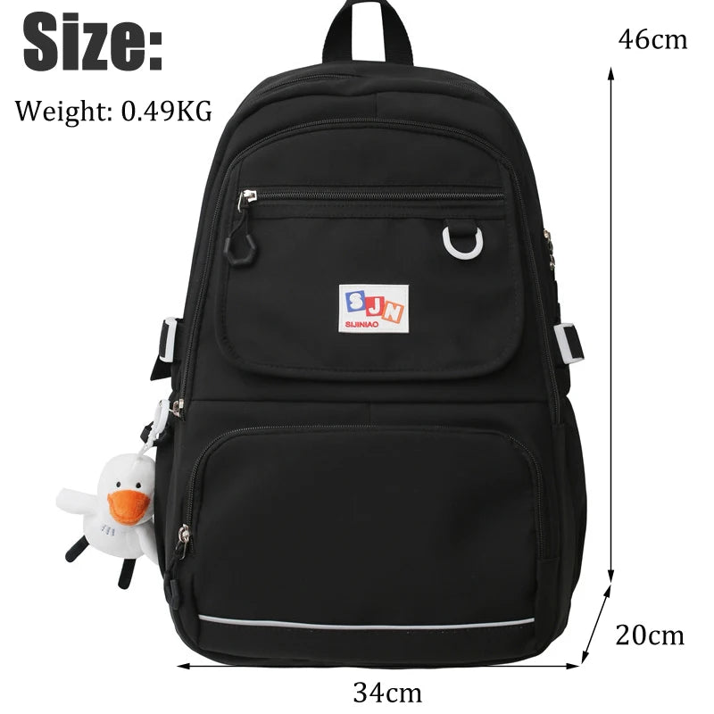 Big Capacity Women's Backpack Casual Female Travel Bag Schoolbag