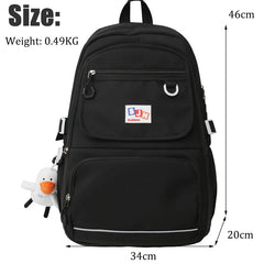 Big Capacity Women's Backpack Casual Female Travel Bag Schoolbag