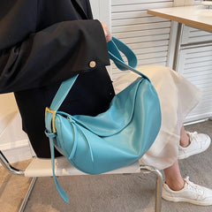 Large Capacity Leather Crossbody Bag for Women Summer