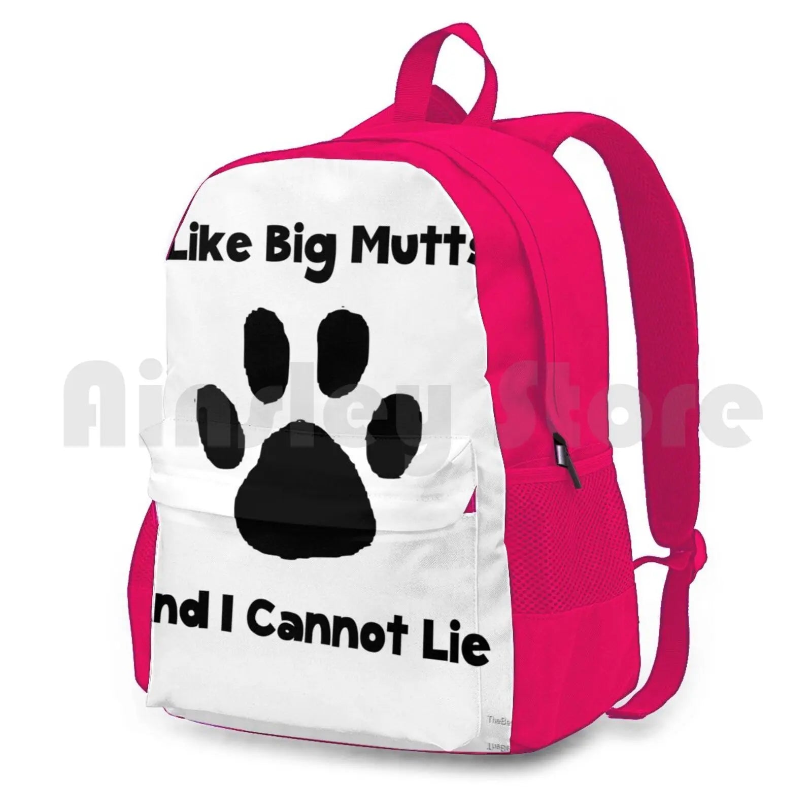 Funny Dog Hiking Backpack Waterproof Camping Travel M