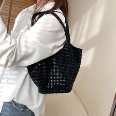 Rhinestone Evening Party Clutch Wedding Purses Handbag Women Shoulder Bag