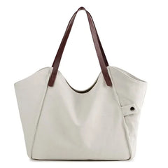 Big Size Women Autumn Canvas Shoulder Bag Female Casual Large Capacity Crossbody