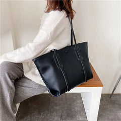 Women's Large-Capacity Shoulder Bag Autumn Winter Wave Version Joker Tote Bag