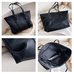 Women's Large-Capacity Shoulder Bag Autumn Winter Wave Version Joker Tote Bag