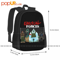 Bigfoot Alien Lochness Monster Werewolf Cryptozoology Backpack
