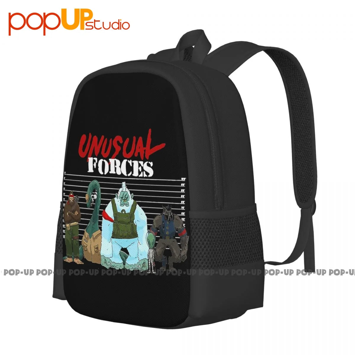 Bigfoot Alien Lochness Monster Werewolf Cryptozoology Backpack