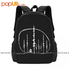 Forest Gravel Backpack Large Capacity Travel Shoe Bag Eco Friendly