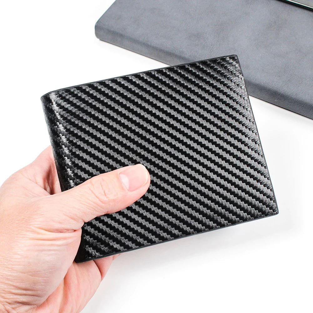 Carbon Fiber Money Clip Wallet for Men