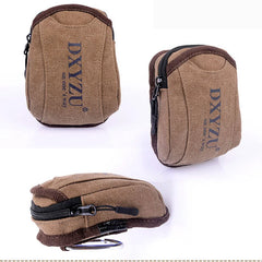 Bisi Goro Outdoor Sports Belt Bag Canvas Phone Small Bolsa Pierna