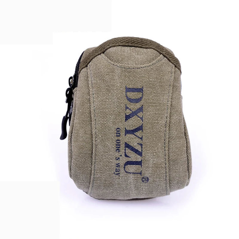 Bisi Goro Outdoor Sports Belt Bag Canvas Phone Small Bolsa Pierna