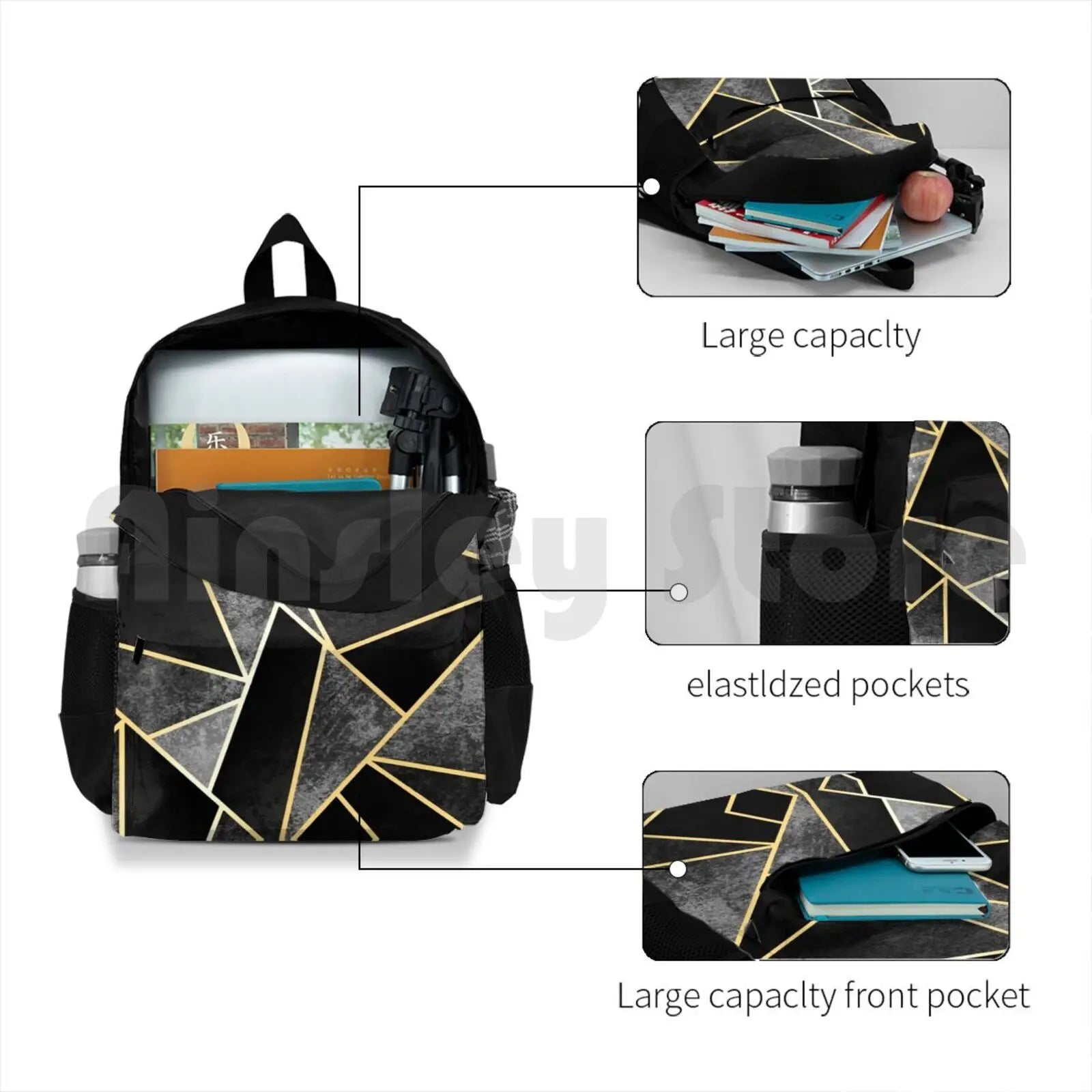 Shatter Outdoor Hiking Backpack Riding Climbing Sports Bag