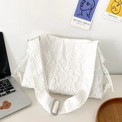 Large Capacity Messenger Bag Unisex Student Shoulder Bag