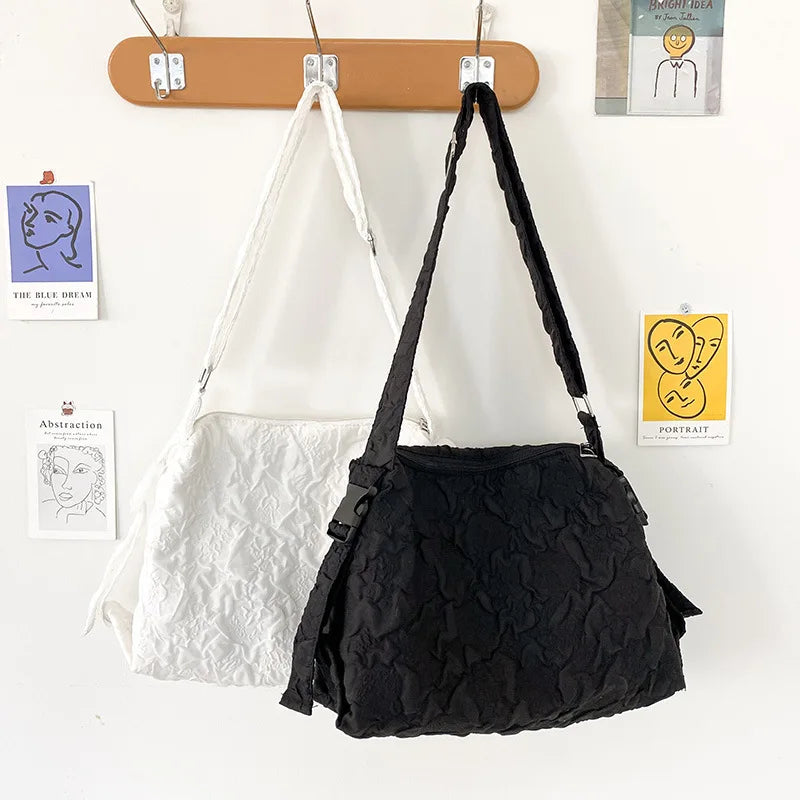 Large Capacity Messenger Bag Unisex Student Shoulder Bag