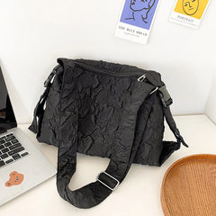 Large Capacity Messenger Bag Unisex Student Shoulder Bag