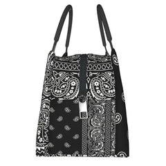 Paisley Chicano Bandana Style Thermal Insulated Lunch Bag