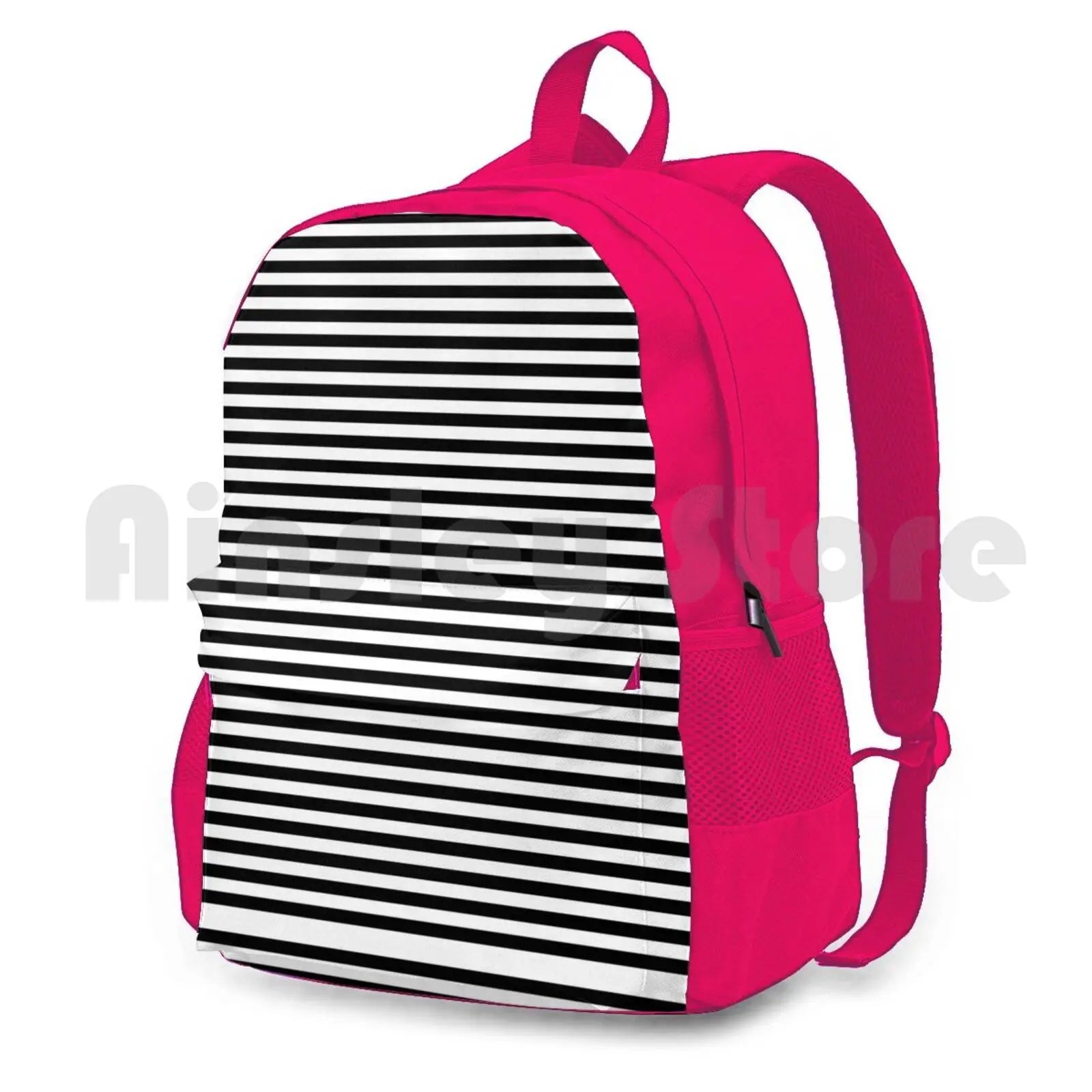 Stripe Outdoor Hiking Backpack Riding Climbing Sports Bag