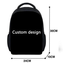 Butterfly Student Backpack Kids School Bags Colosseum Pattern